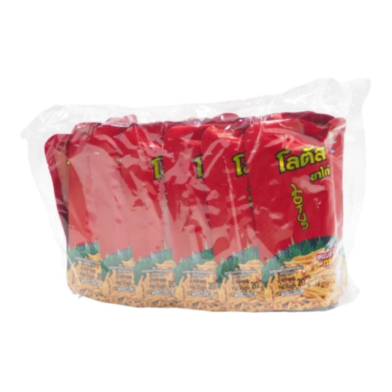 Lotus Biscuit Sticks 20g pack, crispy snack biscuits from LOTUS in a colorful box, ideal for dry grocery and confectionery.