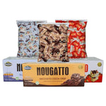 Nezline Nesline Nougatto nougat snacks with Oreo cookies in a colorful packaging, chewy confectionery treats.