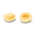 De Cecco Orecchette pasta #91 in a grocery image, featuring the short, curled pasta shape in a clear view.