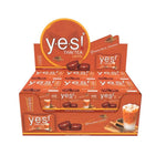 YES Thai tea flavored candy, snack confectionery, 12 packs of 79.2g each, colorful candies with Thai tea flavor in a clear bag.