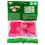 Haribo Chamallows Rubino confectionery snacks featuring soft, colorful marshmallow candies in a transparent package.