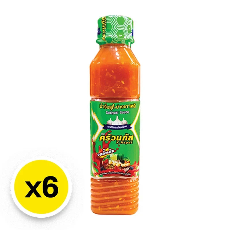 Kruanapat Suki Sauce 280g, a bottle of Thai-style dipping sauce from Kruanapat, shown in the image.