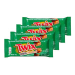 Twix Hazelnut Double Stick 50g chocolate snack bar from Twix, featuring hazelnuts and caramel in a crispy wafer coating.