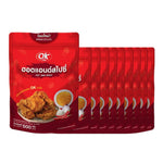 OK Shake Powder Hot and Spicy flavor in a 500g container, dry grocery product with vibrant packaging and spices visible.