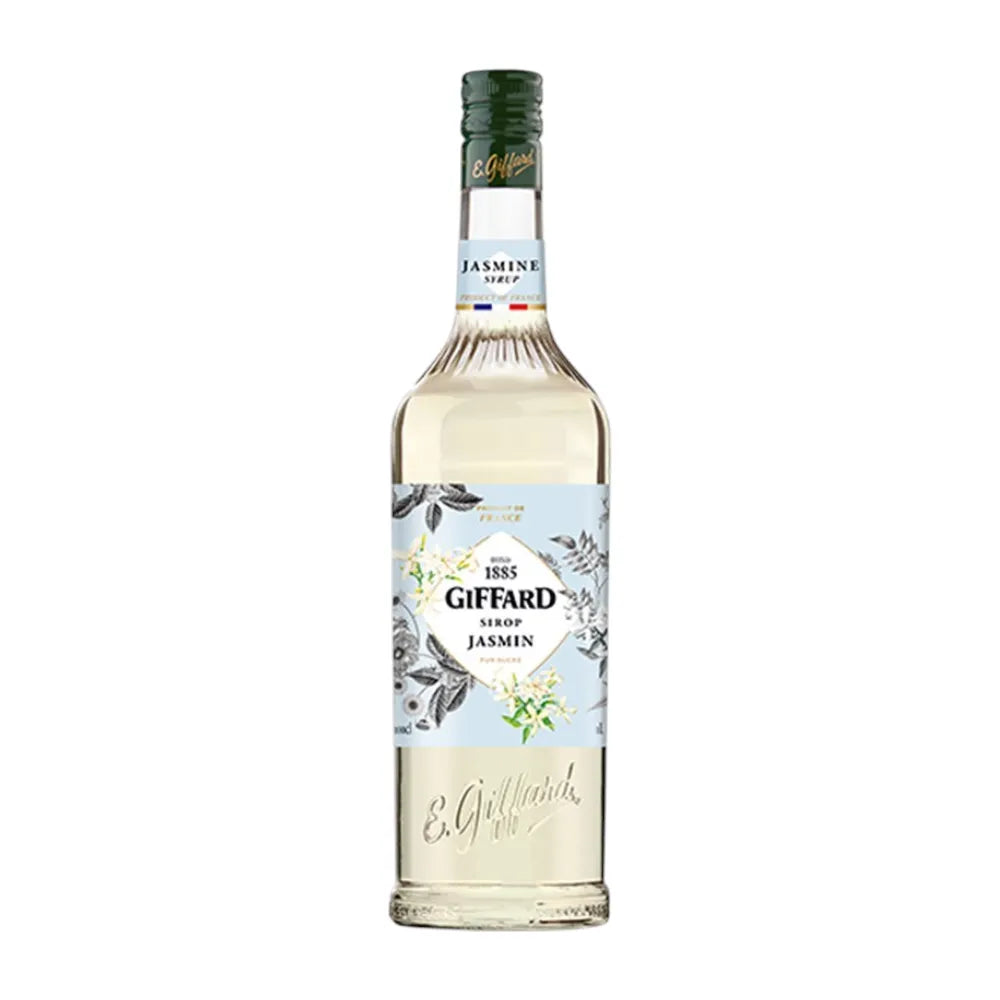 Giffard Mixology White Peach 1L bottle of peach-flavored syrup for cocktails and drinks in dry grocery section