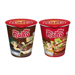Kungking instant glass noodles with Thai boat noodle flavor and spicy seasoning, dry grocery product in a sealed package.