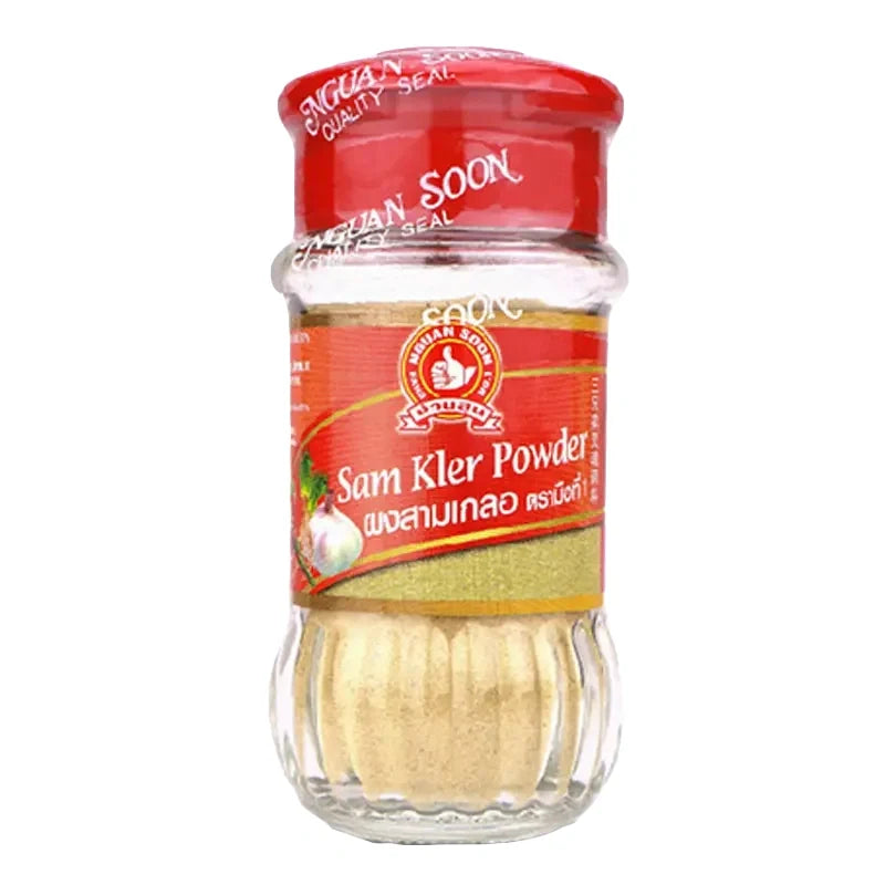 No.1 Hand Brand Sam Kler Powder 45g, dry grocery product, in a small container with a white lid and label.