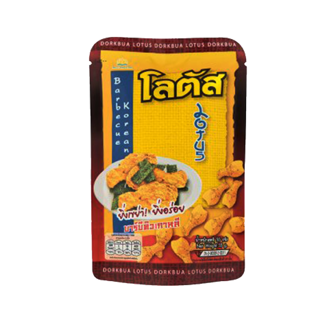 Lotus BBQ Korea & Seaweed Biscuit, traditional confectionery snack with seaweed seasoning and crispy texture.