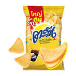 Tawan Snacks Khao Cracker, crispy Thai snack confectionery in a colorful package, ready to enjoy.