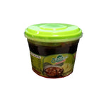 Makro Sweet Fish Sauce 150g bottle, showcasing the clear glass container with the dark, savory fish sauce inside.