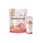 Zalt Himalayan pink salt with certification, shown in a clear image highlighting its coarse grains and natural pink color.
