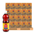 Tiparos fish sauce bottle cartons, 1.5L, six-pack, in sealed cartons, ideal for dry grocery use.