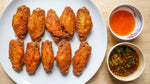 J-LEK Jae Lek Chicken Sauce in a 1-bag package, dry grocery product with chicken flavor, shown in a plastic bag.