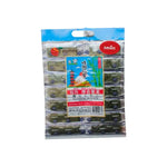 Panda Crispy Seaweed snack in a clear package, showing thin, crispy seaweed sheets with a savory flavor.