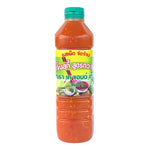 K&N Spicy Suki Sauce 600g bottle, a flavorful dry grocery item with spicy Asian-inspired sauce in clear packaging.