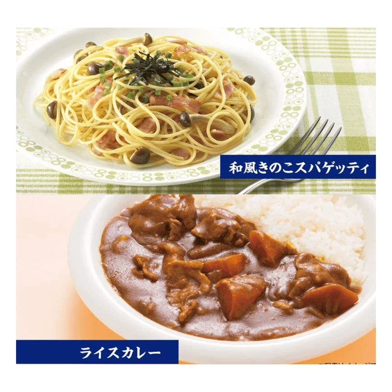 Ajinomoto Hondashi Katsuodashi dried bonito stock granules in a 1kg package, used for Japanese cooking and broth preparation.
