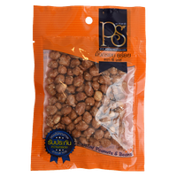 P.S. Bean grocery product, showing a close-up of fresh, high-quality beans in a clear container.