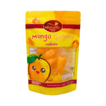 Sriwanna Mango Gummy 100g, dry grocery snack with bright mango flavor, shown in a clear packaging image.