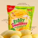 Tropica King Nam Dok Mai Mango Ready To Blend Packs, 230g x4, dry grocery product with mango packs in clear packaging