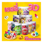 Chailai Inter Foods Soft Candy snack with colorful, chewy confectionery pieces in a clear wrapper, showcasing vibrant textures.