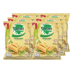 Dozo Rice Mix Crispy Snack with grains in a 50g package, featuring a balanced flavor, shown in the image.