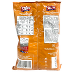 Snips Potato Sticks Nacho Cheese confectionery snack in a colorful bag with crunchy potato sticks coated in nacho cheese flavor.