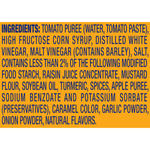 Heinz 57 Sauce bottle, a popular grocery condiment with a dark, flavorful sauce in a glass bottle.