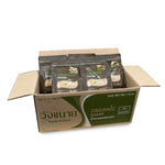 Wangkanai Premium Organic Sugar 800g in a clear plastic bag, showing white granulated sugar for baking and cooking.
