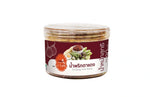 J-LEK Jae Lek Red Eye Chili Paste in 90g plastic jar, a spicy dry grocery product with vibrant red chili paste.
