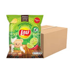 LAYS Classic Lime & Chili snack bag, 100g, showing colorful chips with lime and chili flavoring on packaging.