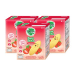 Dozo Best Bite crispy Japanese rice snack in strawberry flavor, 50g, perfect for dry grocery and confectionery snack lovers.
