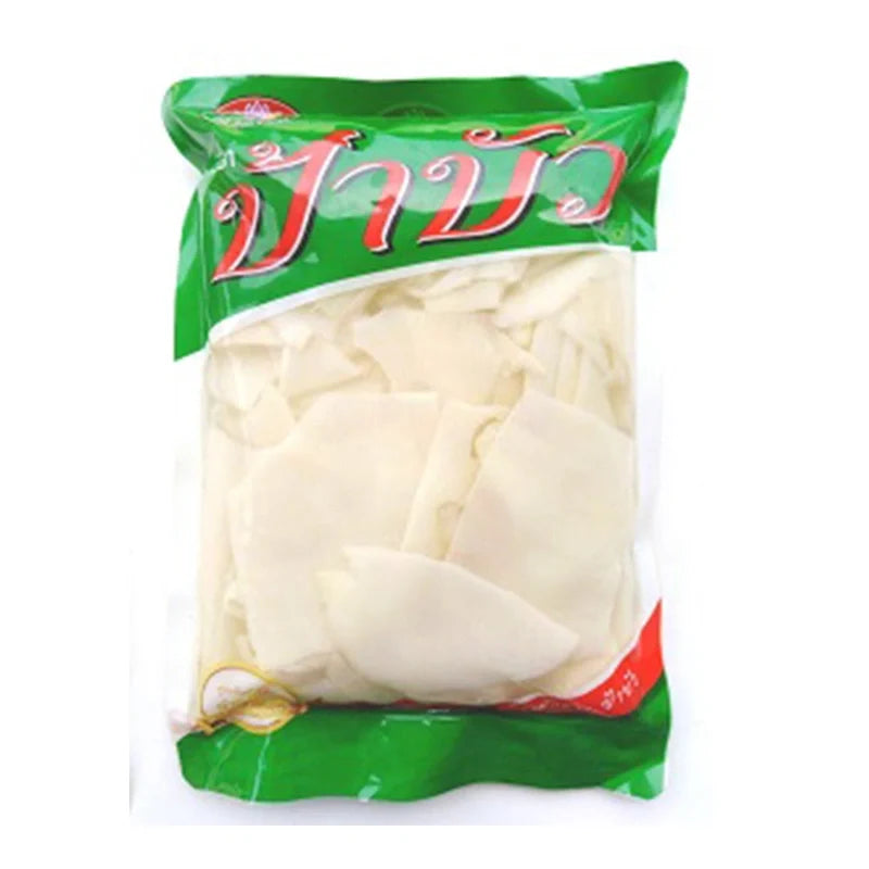 PA BUA Pickled Bamboo Shoot in 800g jar, dry grocery product showing the jar with pickled bamboo shoots inside