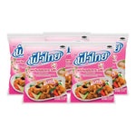 Fathai Chicken Flavor Seasoning Powder 400g in a clear plastic bag, ideal for enhancing chicken dishes in dry grocery cooking.