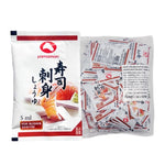 Yamamori Sashimi Shoyu soy sauce in 5ml bottles, 100-pack, ideal for sashimi and Japanese cuisine.