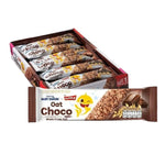 Pennyo Oatmeal Snacks Baby Shark Chocolate flavor, 15g x3 packs, dry grocery snack with chocolate flavor featuring Baby Shark design.