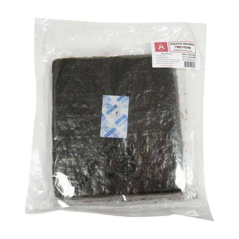Hanei Roasted Nori Whole Premium X, dry grocery seaweed sheets, natural roasted Japanese seaweed for culinary use