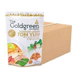 Mini rice cookies from THE GOLDGREEN, TOM YUM flavor, 40g snack confectionery, crispy and flavorful Thai-inspired treat