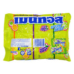 Mentos Sour Mix candy in colorful packaging, featuring a variety of tangy, chewy Mentos candies from the MENTOS brand.