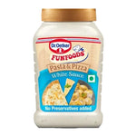 Dr. Oetker Pasta and Pizza White Sauce in 285g dry grocery package, creamy sauce for pasta or pizza dishes.