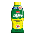 Haday Oyster Sauce Superior 1kg bottle, popular dry grocery sauce with rich oyster flavor, suitable for Asian cuisine cooking