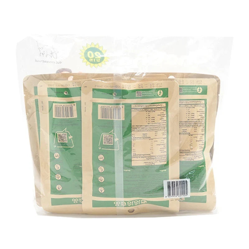 Chacha Sunflower Seeds Coconut Flavor 72g snack pack, dry grocery, featuring crispy sunflower seeds with coconut flavor in a six-pack.