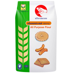 Frog All Purpose Flour in a white bag, versatile grocery baking ingredient with the Frog brand label.