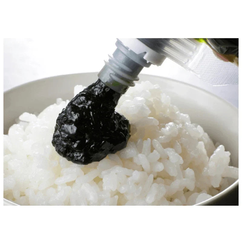 Domoto Foods boiled Anori Wakame seaweed, desalted dry grocery product, shown in a close-up image with fresh seaweed pieces.