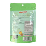 Naxnax sunflower seeds with coconut flavor in 72g packs, displayed in a bowl with a spoon, highlighting snack packaging.