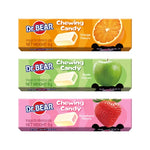 Assorted fruity soft candies from DR.BEAR in a 900g pack, featuring colorful, chewy confectionery pieces for snacking.