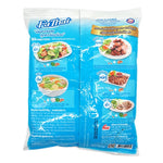 Fathai Pork Powder 400g jar with label, dry grocery product for cooking and seasoning in a clear container.