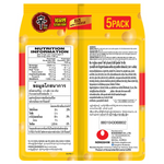 Nongshim Ramyun Stir Fry Cheese instant noodle dish with stir-fried noodles topped with melted cheese in a grocery setting