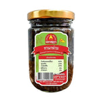 Chada Ganache 70 Year Old Sesame Oil Recipe dry grocery product, 240g jar with dark sesame oil and traditional cooking ingredients