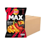 LAYS MAX Ghostpepper Chili snacks - 24-pack of spicy, savory Confectionery snacks with ghost pepper flavor in a colorful bag.