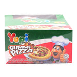 YUPI Yupi Gummy Pizza candies in 8g packs, colorful gummy snack shaped like pizza slices, 24-pack of sweet confectionery treats